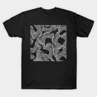 Abstract Lines And Soft Colors T-Shirt